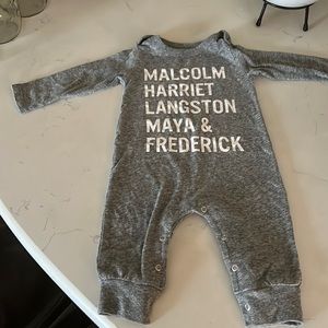 Onsie- Inspiring People/Black History/American History 6-9 months